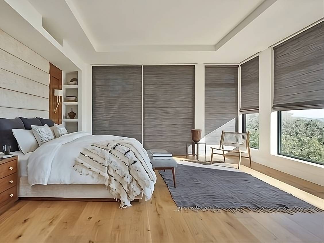 Hunter Douglas Alustra® Woven Textures® Roman Shades near Dallas, Texas (TX)