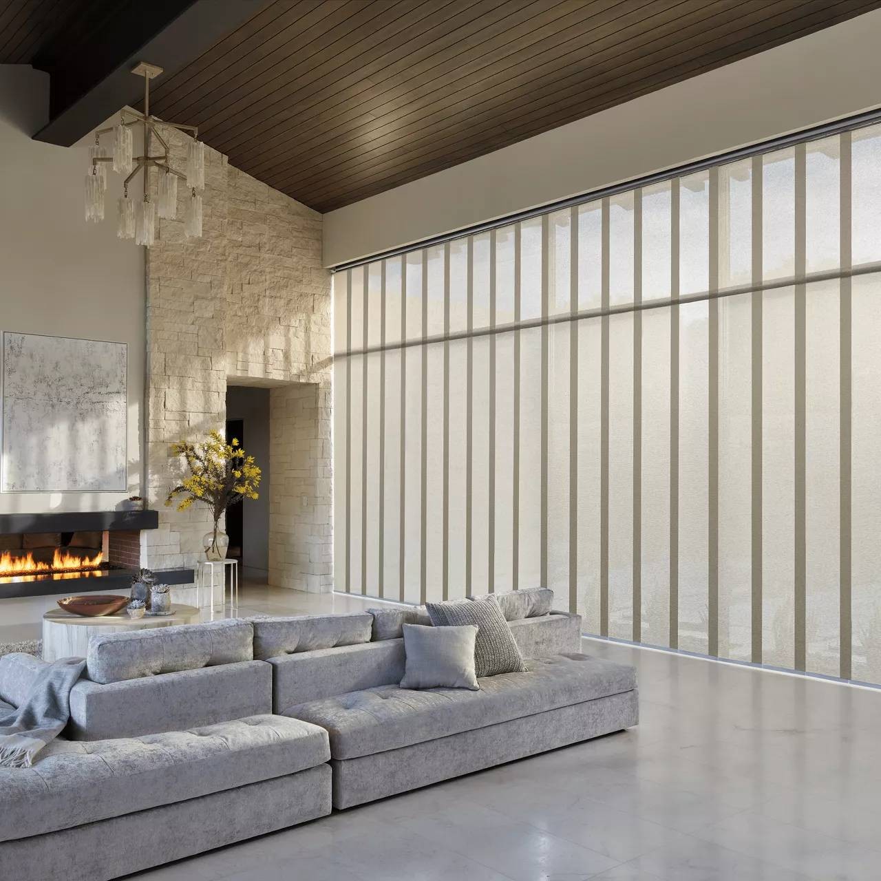 Hunter Douglas Alustra® Woven Textures® Roman Shades near Dallas, Texas (TX) 