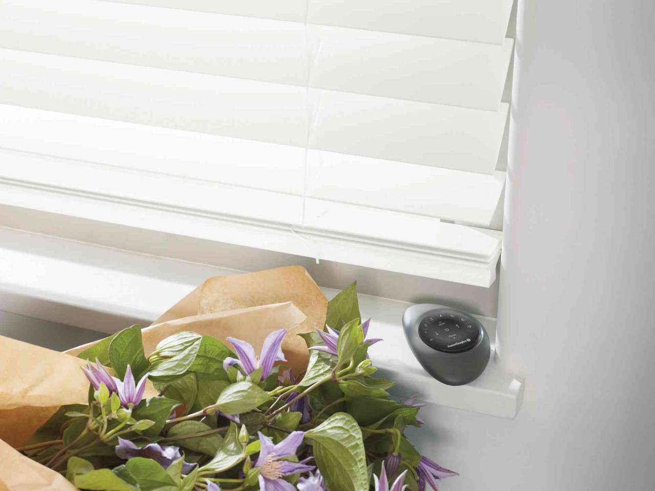 Hunter Douglas EverWood® Faux Wood Blinds with PowerView® Automation near Dallas, Texas (TX)